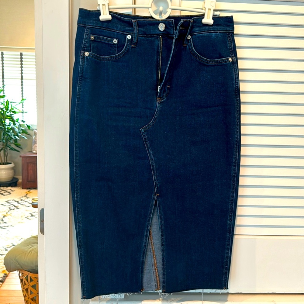 Veronica Beard denim Pencil Skirt